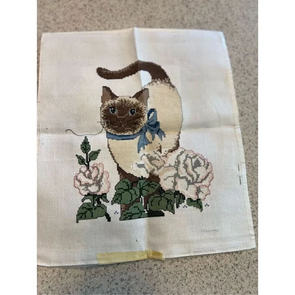 Golden Bee Vintage Cross Stitch